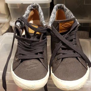 Palladium Black & Blue Floral Denim Sneakers 9M